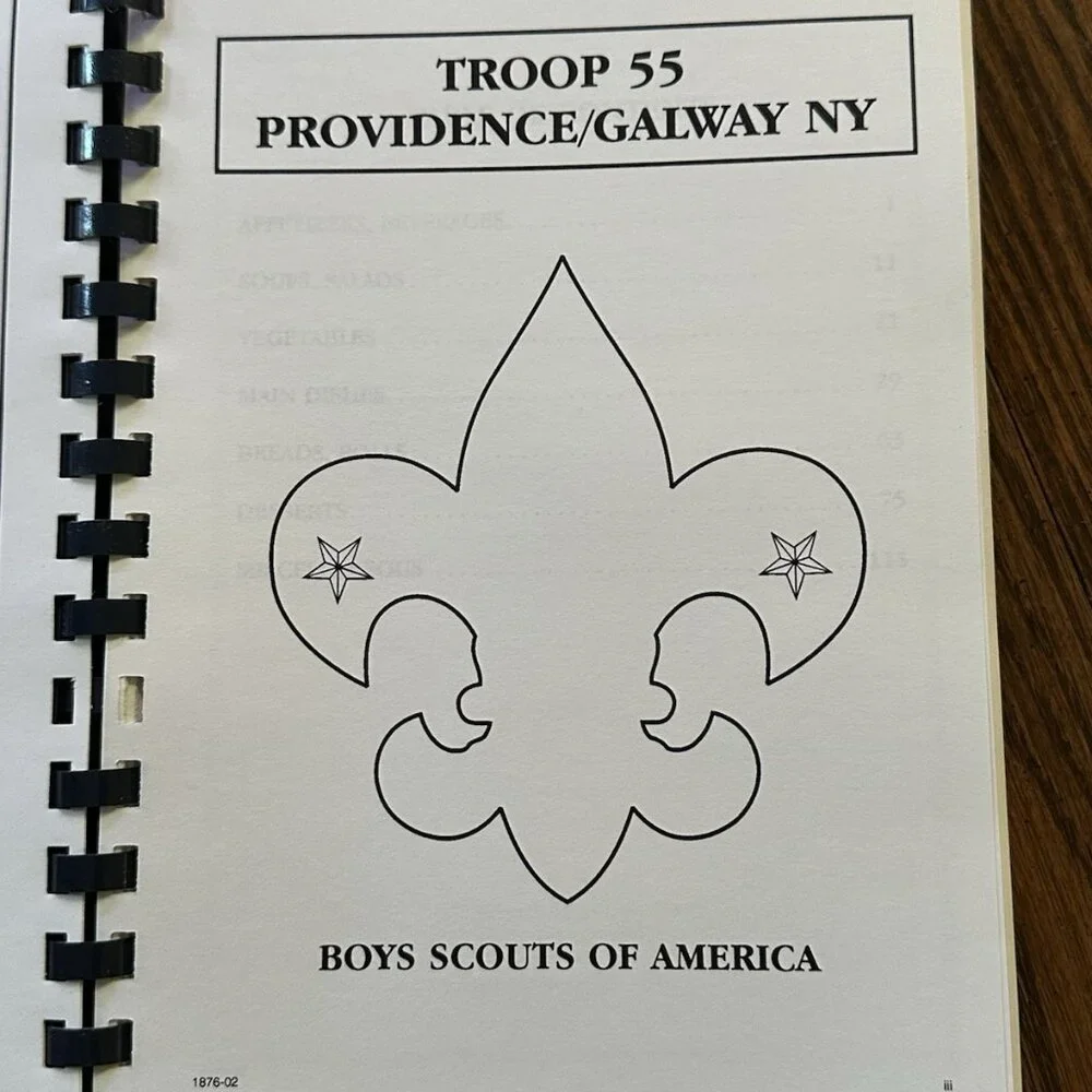 A Community Cookbook Boy Scouts Troop 55 Providence/Galway‎ New York
